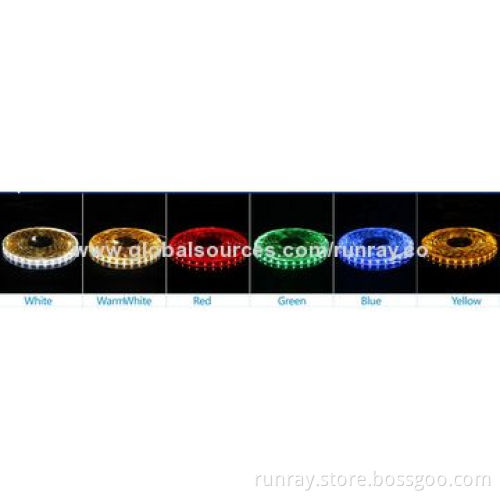 LED Flexible Strip Light, 12V DC, IP65, 12W/M, Epistar 5050 SMD Chip, 2-year Warranty, China Factory